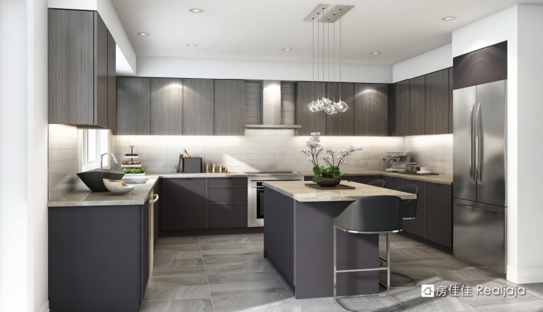 Pavilia Towers Kitchen