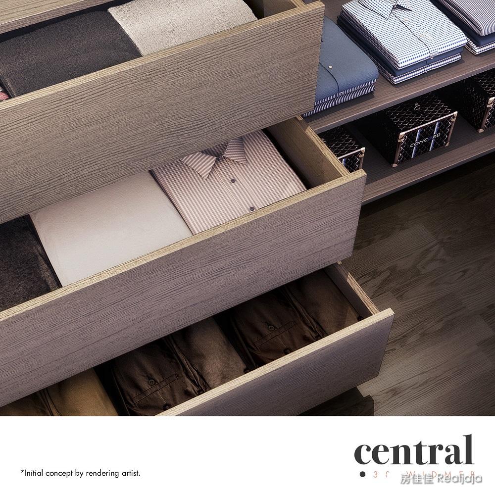 Central Condos drawers
