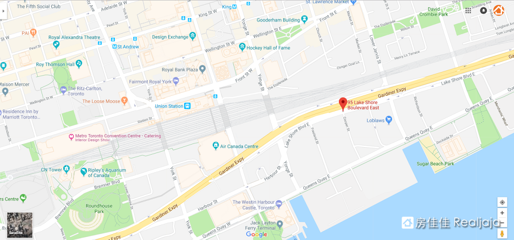 Sugar Wharf Location Map