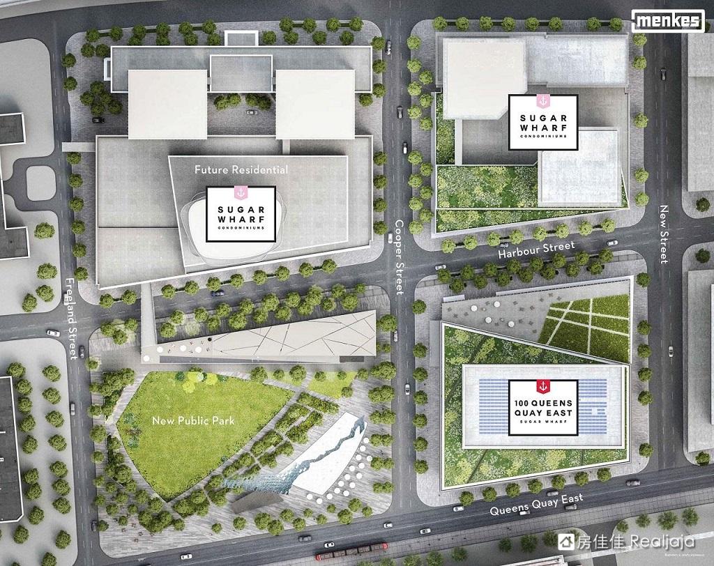 Sugar Wharf Complex Site Plan