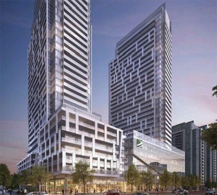 M2M Condos Rendering