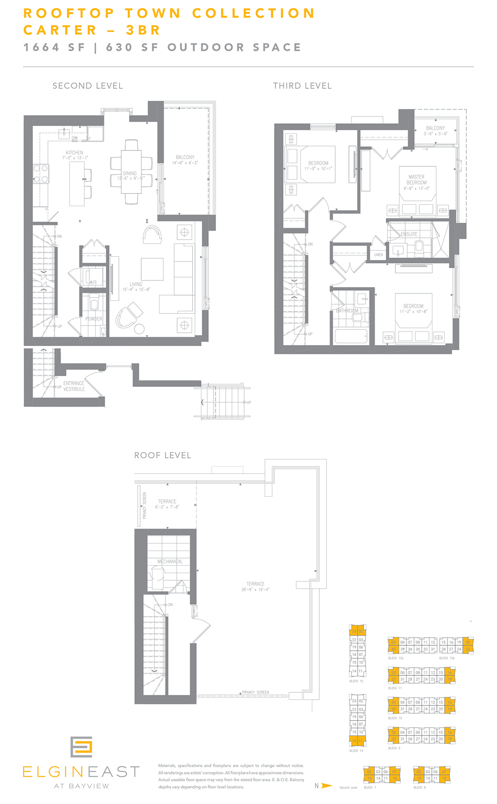 Elgin East Boutique Towns Floor Plan 1