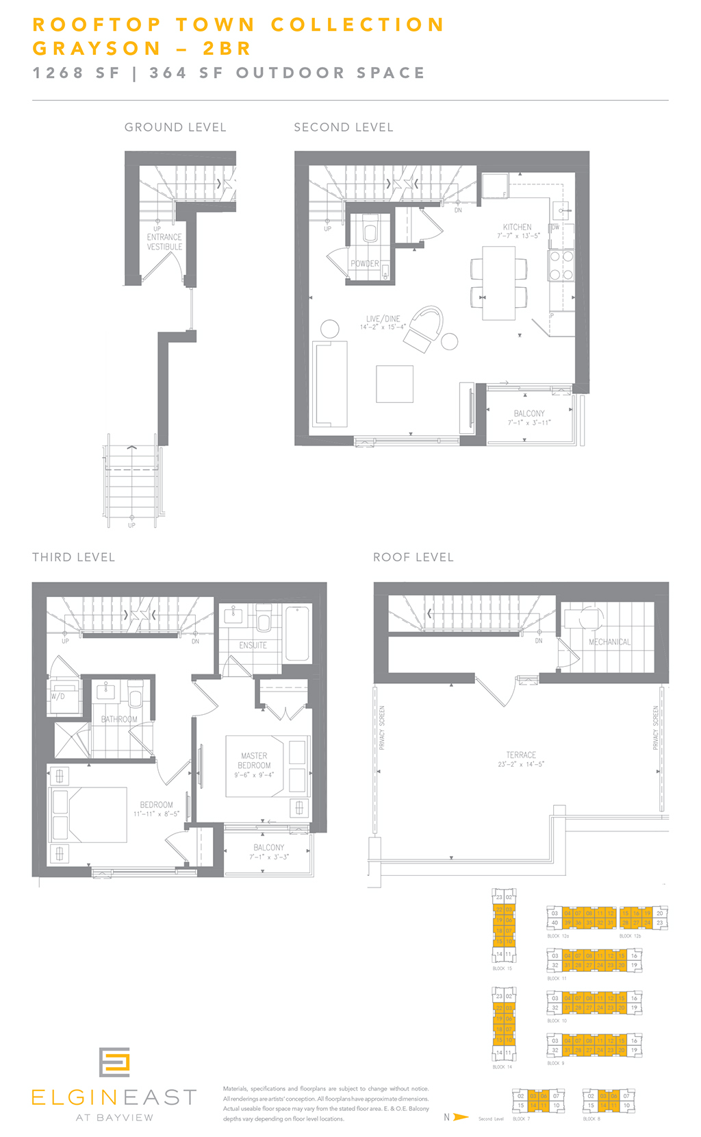 Elgin East Boutique Towns Floor Plan 3