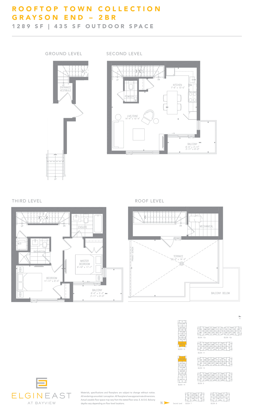 Elgin East Boutique Towns Floor Plan 4