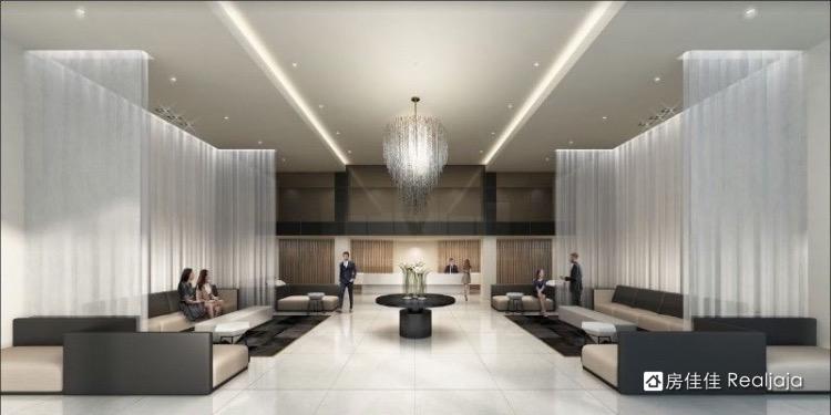 Pavilia Towers Lobby